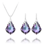 Baroque Pendant Necklace Jewellery Set