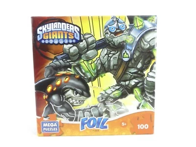 Skylanders Giants Mega Puzzles Foil Jigsaw Puzzle (100 Pieces) 5+ BNIB.