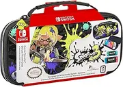 Game Traveler Nintendo Switch GT Deluxe Case - Splatoon 3, Hard Shell, Black, Collectable Print, Holds 4 Game Cartridges & 2 Micro SD Cards, Officially Licensed by Nintendo
