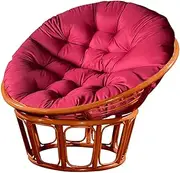 Cushion Cover, Outdoor Indoor Cushion Waterproof Slipcover,Skin-Friendly and Soft Microfiber Zipper Cushion Cover,Round