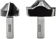 Torquata 1/2-Inch Shank Router Bit Set, 50 mm Diameter x 63.6 mm Length