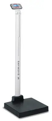 Detecto APEX Digital Physicial Scale w/ Height Rod 600 lb x 0.2 lb, 24" to 87.5"
