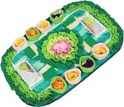 ERINGOGO Pet Snuffle Mat for Dogs and Cats Sniff Mat for Mental Stimulation Slow Feeder and Interactive Field Design for Foraging and Training Activities
