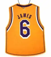 Lebron James Jersey Hanging Air Freshener - Free Post