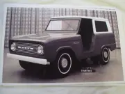 1963 FORD BRONCO PROTOTYPE 11 X 17 PHOTO PICTURE