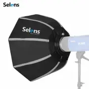 Selens 60cm Octagon Softbox Bowens Mount +Honeycomb Grid For Studio Strobe Flash