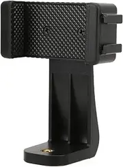 Phone Tripod Holder Phone Tripod Adapter Mount 360° Rotating ABS Compatible with Cold Shoe Mount for Live Stream Conference for Selfies