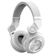 T2 Wireless Bluetooth Headphones 3D Stereo Headset Hurrican Series Headphone With Microphone white