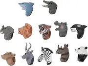 12Pcs Educational Animal Finger Puppets for Interactive Hand Puppets for Imaginative Play and Storytelling for Boys