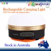Camping Lights Lanterns, USB Rechargeable LED Tent Light with Magnetic Base