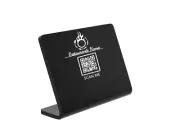 Restaurant Cafe Scan QR Me Code Menu Table Stand Custom Text Sign Menu Website
