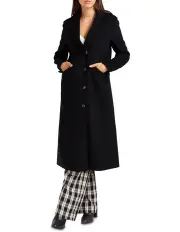 [Belle & Bloom] Tainted Love Longline Coat in Black