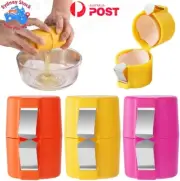 3PCS Egg Cracker Separator Handheld Egg Shell Opener Breaker Kitchen Gadget Tool