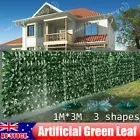 3x1M Artificial Ivy Leaf Dense Hedge Roll Privacy Fence Screen Hedging Cover New