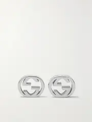 [Gucci] Gucci - 18-karat White Gold Earrings - Silver - One size One size Silver