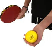 Killerspin Nonoise Quiet Ping Pong Balls 3-Pack Yellow