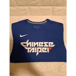 NIKE 中華台北 CHINESE TAIPEI T恤 台灣經典短袖 運動T恤 男S 巴黎奧運金牌 李洋、王齊麟、林郁婷