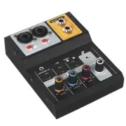 2-Way Recording Mixer USB Computer External Sound Card Live Karaoke DJ3519