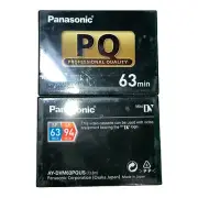 MINI DV TAPE Panasonic AY-DVM63PQUS DVM63 Professional (BRAND NEW) 63 Mins
