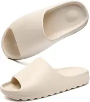 [Shoquis] Cloud Slides Sandals for Women Men, Pillow Slippers,Open Toe Garden Shoes,sandals women,Drying Soft Lightweight Shower Shoes for Indoor and Outdoor
