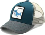 [MINYJHZ] Toddler Trucker Hat, Mesh Embroidered Snapback Outdoor Baseball Cap for Kids Age 2-6