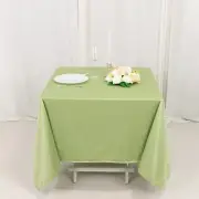70" x 70" SAGE GREEN Scuba Polyester Square TABLECLOTH Wedding Table Linens