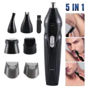 Electric Shaver for Men 5-in-1 Multifunctional Barber Razor, 4 Functional Heads