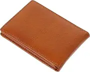 [BESTYASH] 1Pc Durable Leather Id Bag Portable Driver License Holder with Multiple Card Slots for Travel Business and Everyday Use Simple Design for Organizing Certificates and Credit Cards