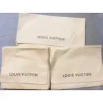 LOUIS VUITTON LV 全新 防塵袋 正品舊版 鞋子收納袋 縮口袋 小皮夾 皮件收納