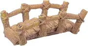 Decor Bridge Craft Sand Table Bridge Model Garden Bridge Vivid Bridge Prop Bridge Shape Craft Bridge Statue Micro Landscaping Ornament Vivid Bridge Model Wooden Bridge Resin Mini