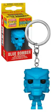 Funko Pocket POP! Keychain Retro Toys #51329 Rock'em Sock'em Robots - Blue Bomber - New, Mint Condition