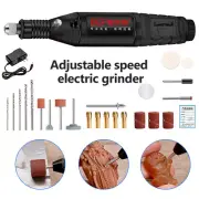 Mini Electric Grinder Drill Engraving Pen Grinding Rotary Tool Set USB Rechargea