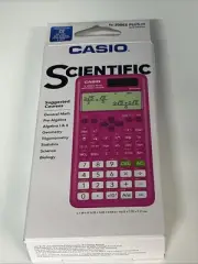 Casio Scientific Calculator fx-300ES PLUS-PK 2nd Edition - PINK - New