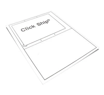 1500 Click Ship labels / Print postage at home with tear off receipt