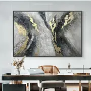 Mintura Handmade Thick Textur Abstract Canvas Oil Painting Modern Home Decor Art