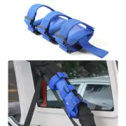 Blue Roll Bar Fire Extinguisher Holder Mount Bracket for Jeep Wrangler TJ JK JL