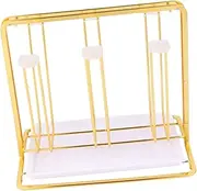 UTHCLO Cup Holder Drying Bar Accessories Cup Drainer Stand Coffee Bar Mug Stacker Cups Organizer Golden