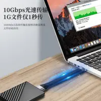 在飛比找ETMall東森購物網優惠-尚優琦TYPE-C數據線USB3.2Gen2公對公轉母USB