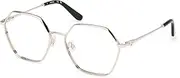 [GUESS] GU50184 033 Shiny Pale Gold 56/16/140 Women's Glasses, 033 Shiny Pale Gold, 56/16/140