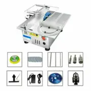 Woodworking DIY Mini Table Saw Bench Electric Lathe Polisher Grinder Cutting Set