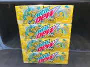 48 Cans - Mountain Dew Baja Gold 12 Packs Best By Dec 2022 Mtn Dew Discontinued