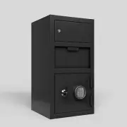 Double-door Cabinet Digital Depository Safe Electronic Code Lock Depository Safe
