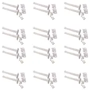 12x 2pc Dreambaby Durable Safety Catches Child/Toddler Cabinet/Drawer Locks