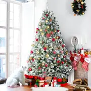 Snowy Christmas Tree 1.8M 6FT
