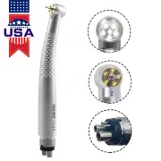 E-generador Dental Shadowless Ring LED pieza mano de alta velocidad 4 agujeros