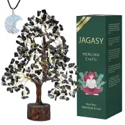 Black Tourmaline - Chakra Tree, Crystal Tree, Spiritual Trees, Crystal Tree o...