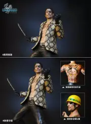 CHOCOBO Studio Goro Majima YAKUZA 1/6 Scale 2 Heads EX Ver. Resin Statue INSTOCK