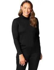 [Fella Hamilton] Hedrena Skivvy Top in Black