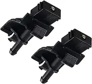 2 Pack Car Windshield Washer Wiper Water Jet Spray Nozzle Windscreen Washer Jets，for Toyota for Camry XV40 2006-2011