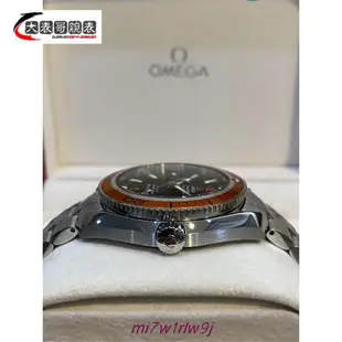 Omega 歐米茄 42mm 橘海馬 台灣貨 Seamaster Planet Ocean 22095000